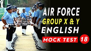 Air Force Group X & Y Paper 2020 | Air Force Airmen English Mock Test | Group X & Y English Paper screenshot 1