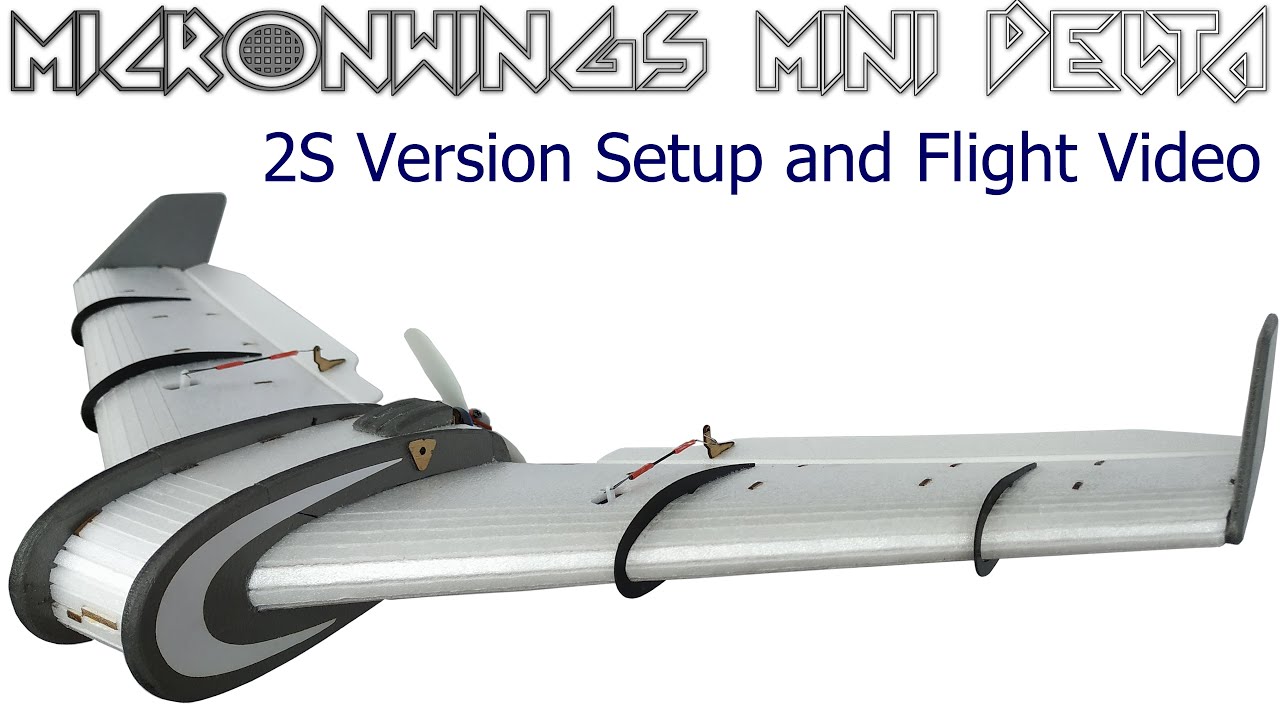 MicronWings Mini Delta 2S Version
