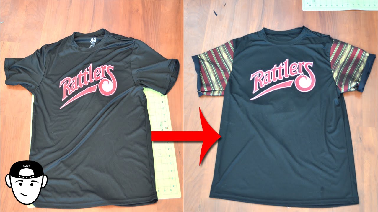 DIY: Custom Baseball Jersey w 