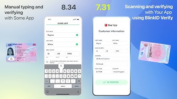 BlinkID Verify Typing vs Scanning