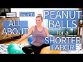 Peanut Ball Positioning for a Shorter Labor - Everything You Need to Know! (Part 1) | Sarah Lavonne