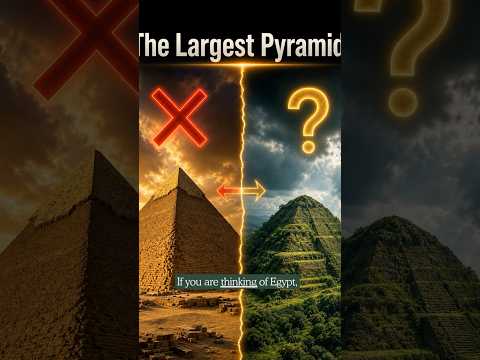 Part 1: The REAL Largest Pyramid in the World (Not Egypt!) #shorts