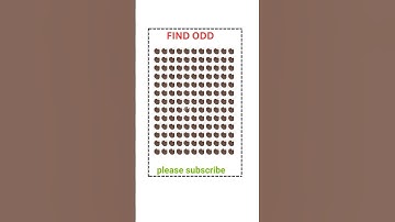 FIND OUT👁️ODD👁️#IQtest#Eyetest#Math#Gk #BrainExercise#Puzzle#yt #Quiz#Learn#Reels#View #Viral#Shorts