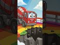 OH NO! 😱 Can The Construction Vehicles Save The Trapped Ambulance?| constructionvehicle ANIMATION 3D