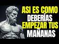 10 PRINCIPIOS ESTOICOS que CAMBIARÁN TU MAÑANA ESCUCHA ESTO al DESPERTAR ESTOICISMO