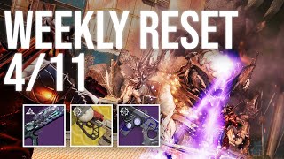 Destiny 2: Weekly Reset breakdown for 4/11 (GM Nightfalls, Team Scorched, Eververse and more)