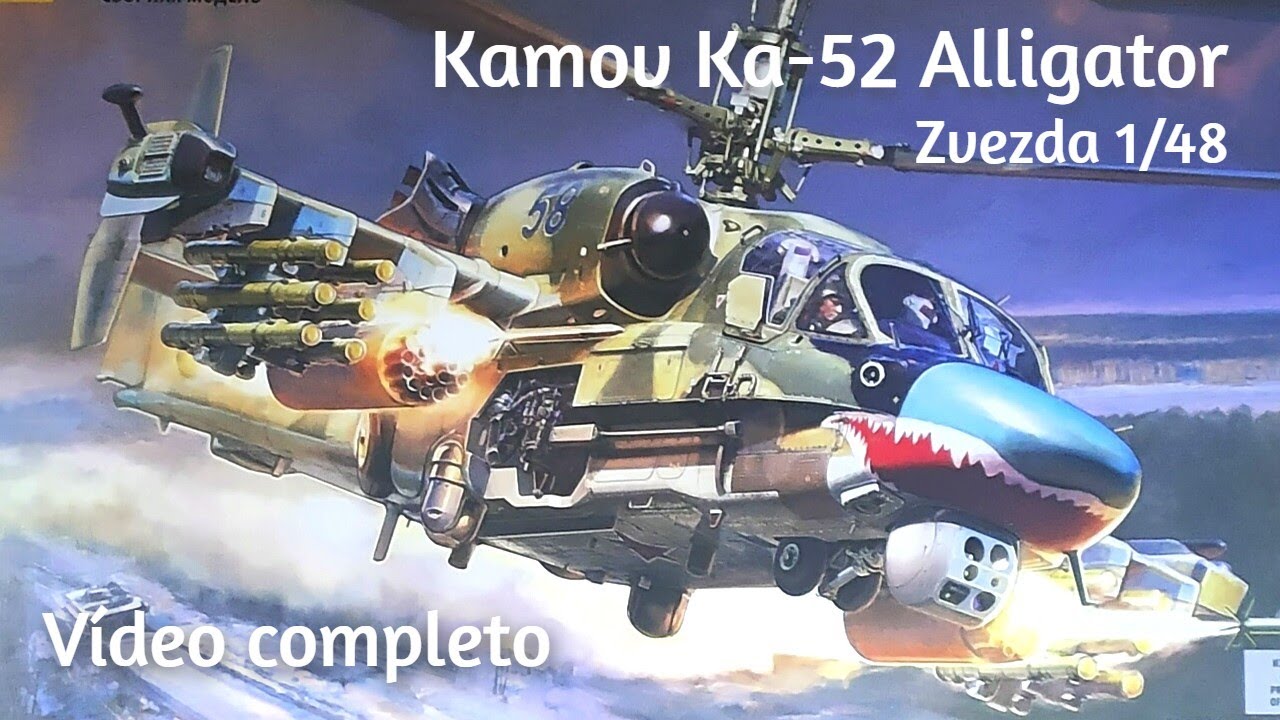 Kamov Ka-52 Alligator | Zvezda 1/48 | Montaje completo