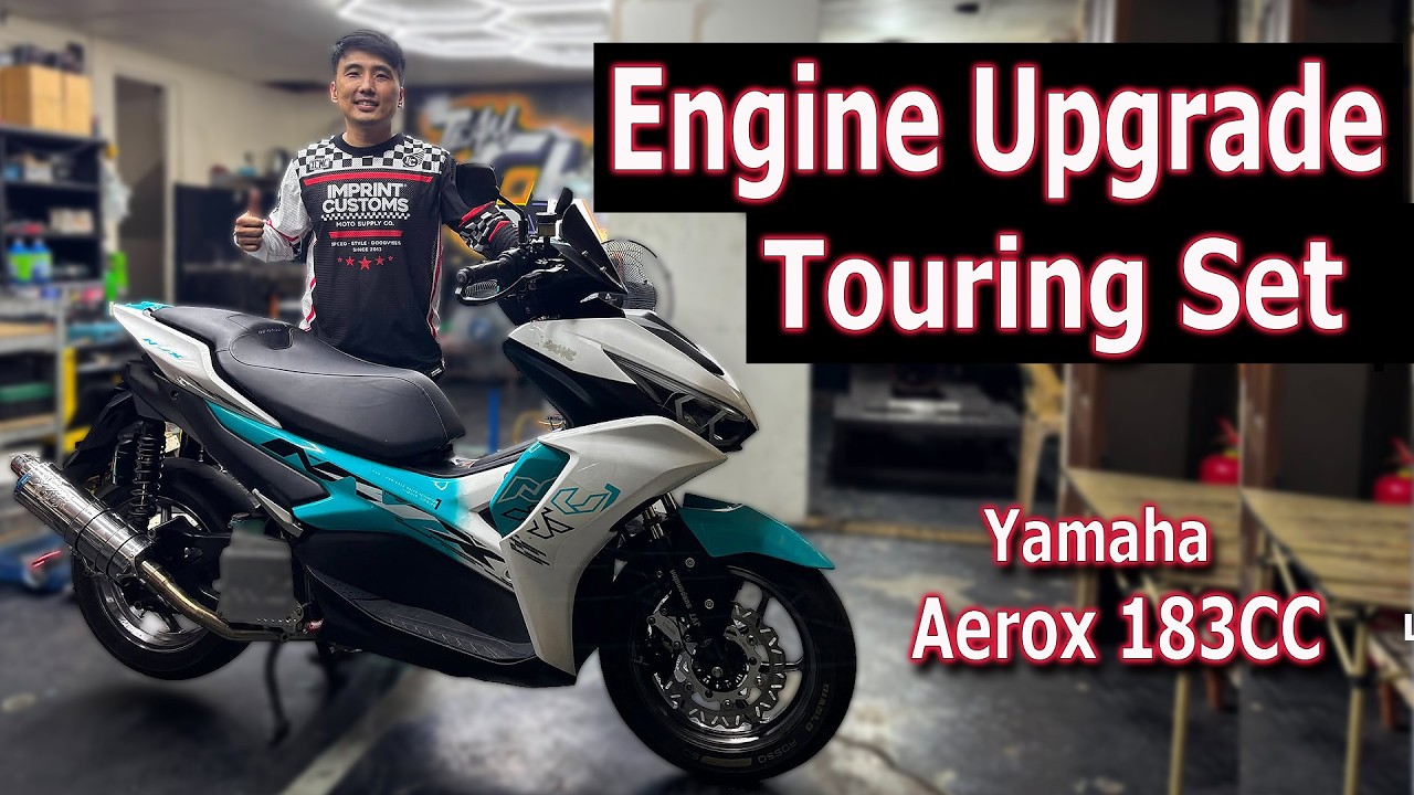 Yamaha Aerox Engine Build 183cc Pang Daily | Usapang Kargado - YouTube