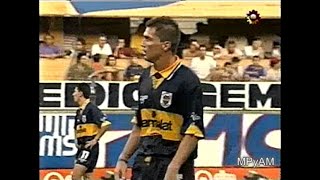 Síntesis Boca Juniors 4 - Racing Club 6. Apertura 1995. Fecha 17. 03.12.1995