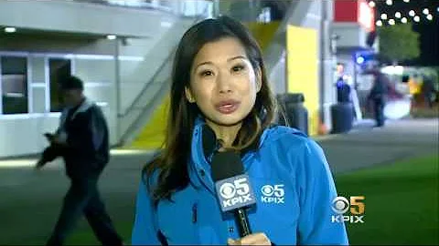 KPIX 5 Betty Yu: Warriors Treat Good Samaritans to Playoffs