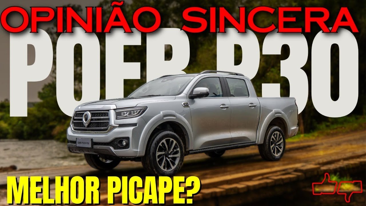 GWM Poer P30: Picape 4x4 diesel que vai INCOMODAR o mercado! Vale a Pena? Preço, Problemas. teste