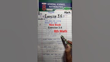 Class 8 Math Ex 3.6 || #sirnaveedrashid #auuamath #shorts
