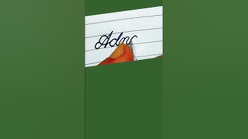 Adnan in cursive handwriting #music #hiphop