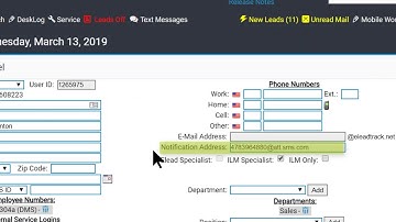 Elead Text Notifcation Set up