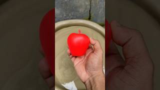 Apple satisfying mud asmr