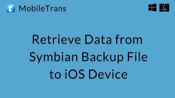 MobileTrans (Mac):  Retrieving data from Blackberry/Symbian Backup File to iOS Device