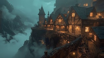 Mystic Medieval Village - Relaxing Medieval Music in a Mystical Cobblestone Town