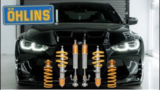 OHLINS G82 M4 COILOVER INSTALLATION!