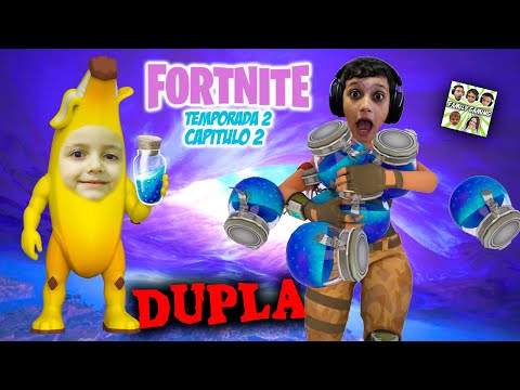 FORTNITE EM DUPLA RODRIGO E GUSTAVO TV (Temporada 2, Cap. 2) Family Gaming