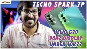 TECNO SPARK 7P 💥| HELIO G70, 90Hz Display Under 10K..? | PRICE AND SPECIFICATIONS [HINDI]