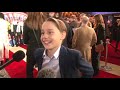 Finlay Hobbins interview at the Dumbo Premiere!