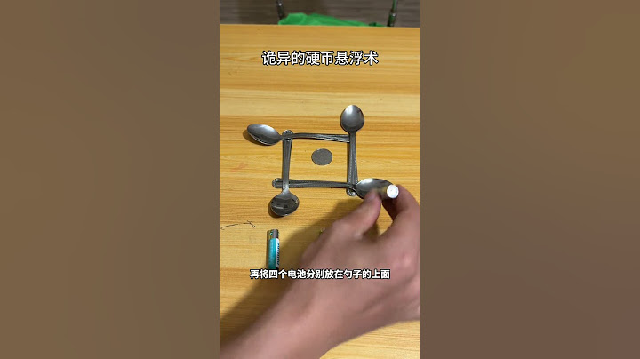 Weird coin levitation, magic show