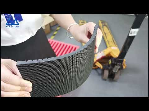 Гибкий мягкий светодиодный экран Milestrong серии SF