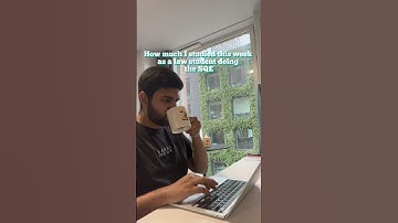 How much I studied this week as a law student studying the SQE 🫠 #lawdegree #lawschool #lawstudent