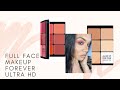 FULL FACE USING ONLY MAKEUP FOREVER ULTRA HD PALETTE!!