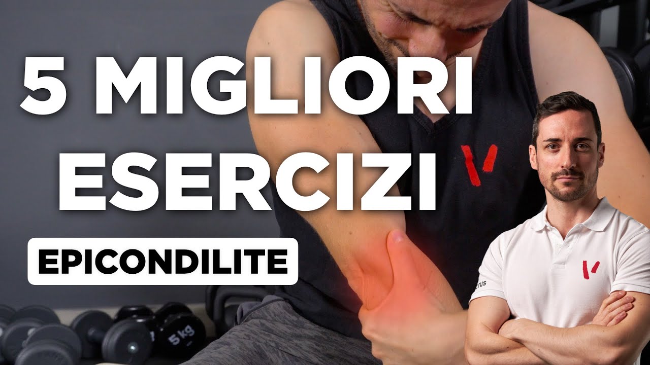 I 5 MIGLIORI ESERCIZI per GUARIRE DALL'EPICONDILITE