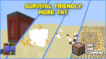 Only One Command Block | More TNT