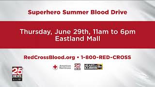 WEEK: Superhero Summer Blood Drive PSA