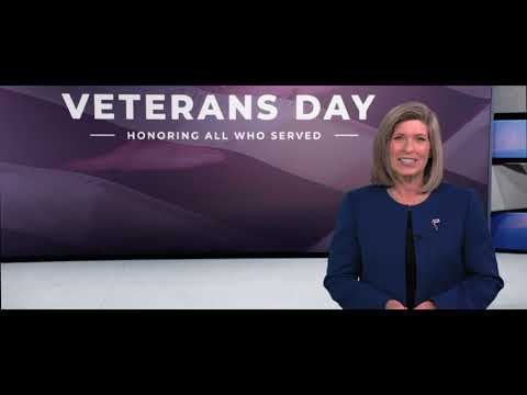 Ernst: Today, let's continue to honor our veterans for all they’ve given to this country.
