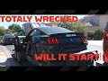 Rescuing a Destroyed SHELBY GT350 | First Look at Our New Project