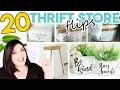 🌟 20 Farmhouse Thrift Store Makeovers | Thrift store Home Decor Ideas | DIY Thrift Flip