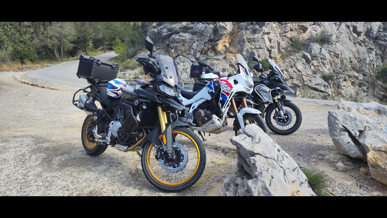 Voge900DSX de Rodaje en Tramo Ruta al Parque del Garraf