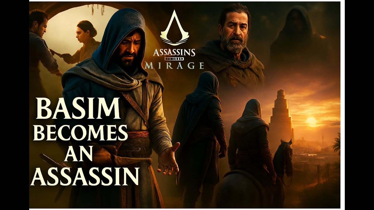 Basim Becomes a Hidden One — The Oath, The Blade, The Rebirth | AC Mirage Ep.2