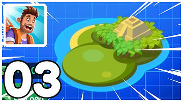 Idle Theme Park - Gameplay Walkthrough Part 03 - The New Island (iOS, Android)