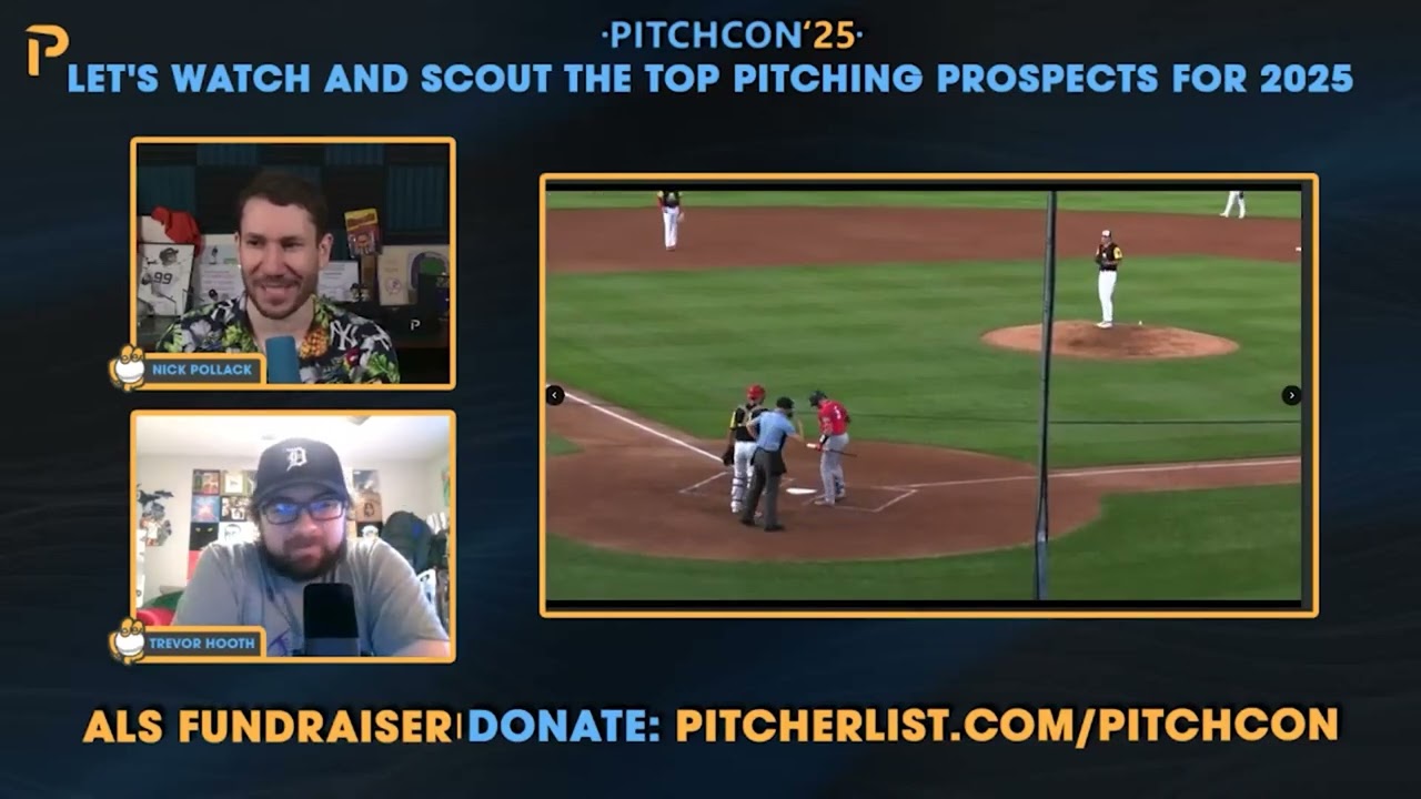 Nick Pollack and Trevor Hooth - Scouting Top Pitching Prospects For 2025 - PitchCon 2025