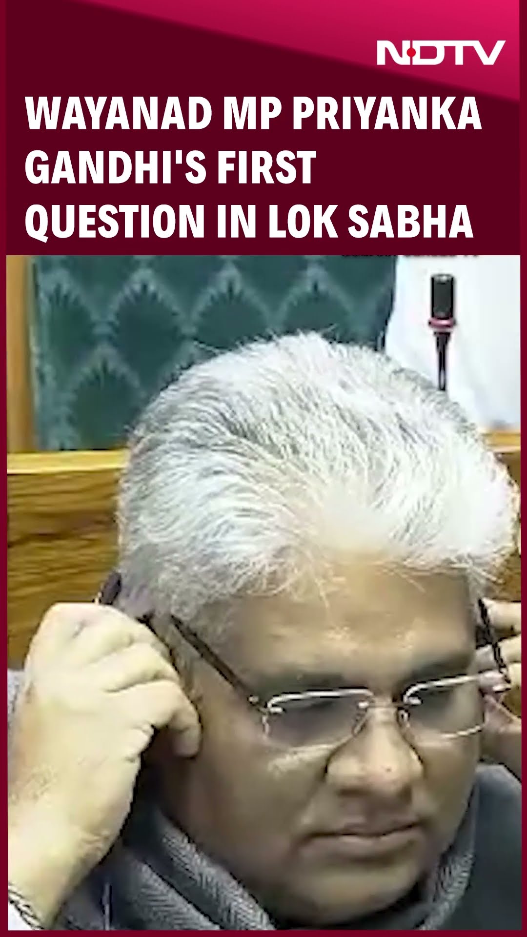 Priyanka Gandhi News | Priyanka Gandhi's First Question In Lok Sabha On Wayanad Man-Animal Conflict