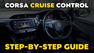 How to Use Cruise Control in Your Vauxhall/Opel Corsa by PLIDD 1,461 views 3 months ago 1 minute, 56 seconds