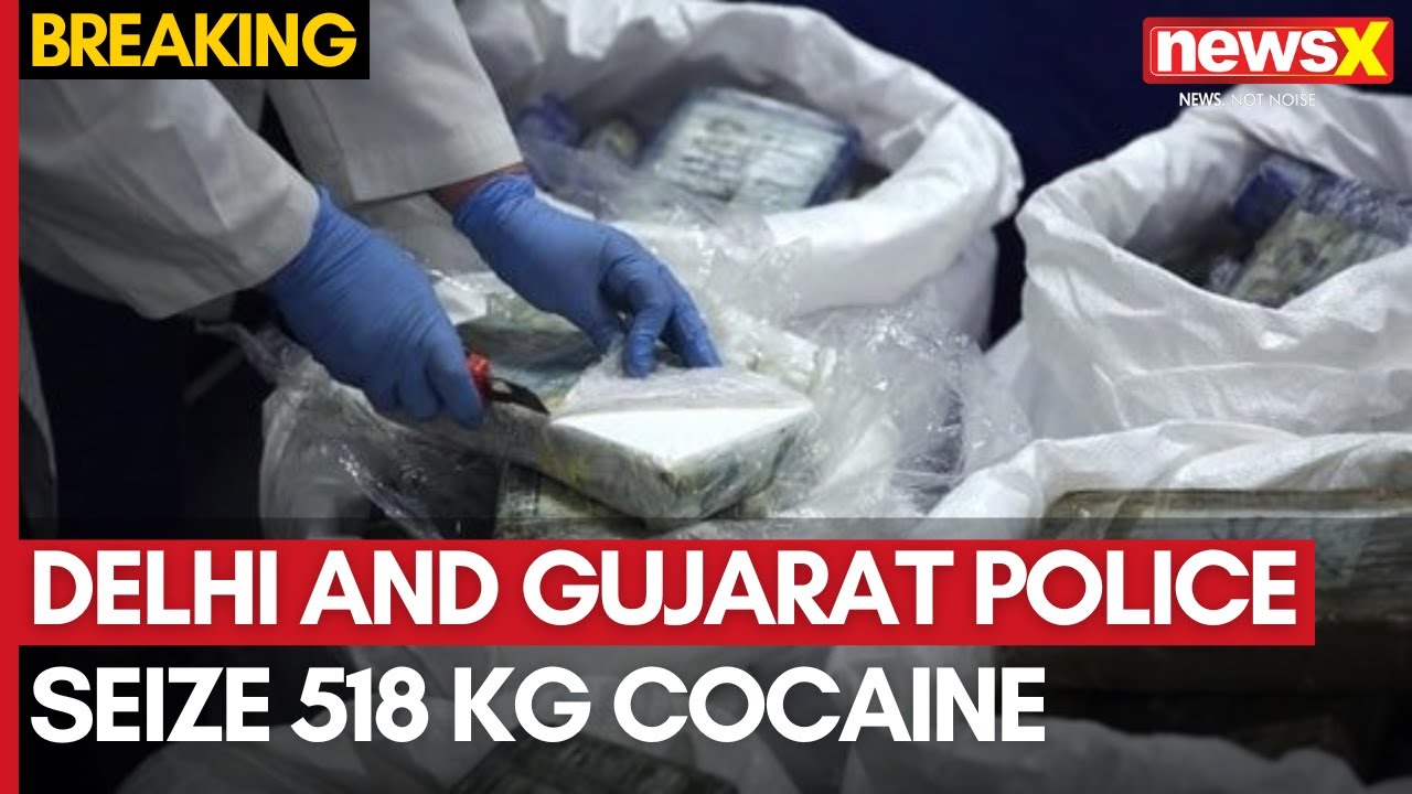 Drug Bust | Delhi and Gujarat Police Seize 518 kg Cocaine Worth Rs ...