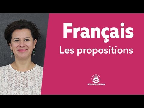 Les propositions - Français - Collège - Les Bons Profs