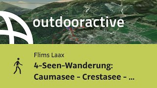 Wanderung in Flims Laax: 4-Seen-Wanderung: Caumasee - Crestasee - Felsbachschlucht