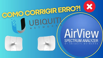 Is it possible to fix Ubiquiti Airview error?
