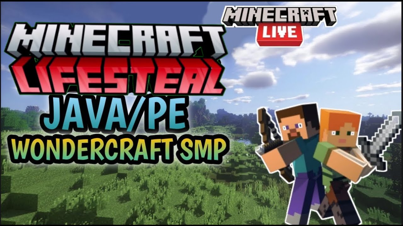 Minecraft Live 🔴 Public Smp Java + Pe | 24/7 Minecraft server # ...