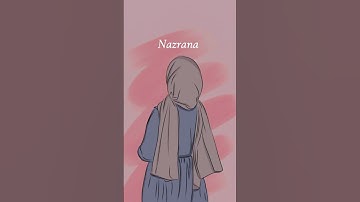 Nazrana🩷3D Style Name Art🤎Comment your name #art #viral #shortsfeed #music #name #3dart #song