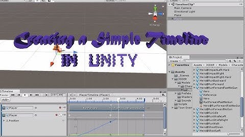 Unity Timeline Tutorial Part 1