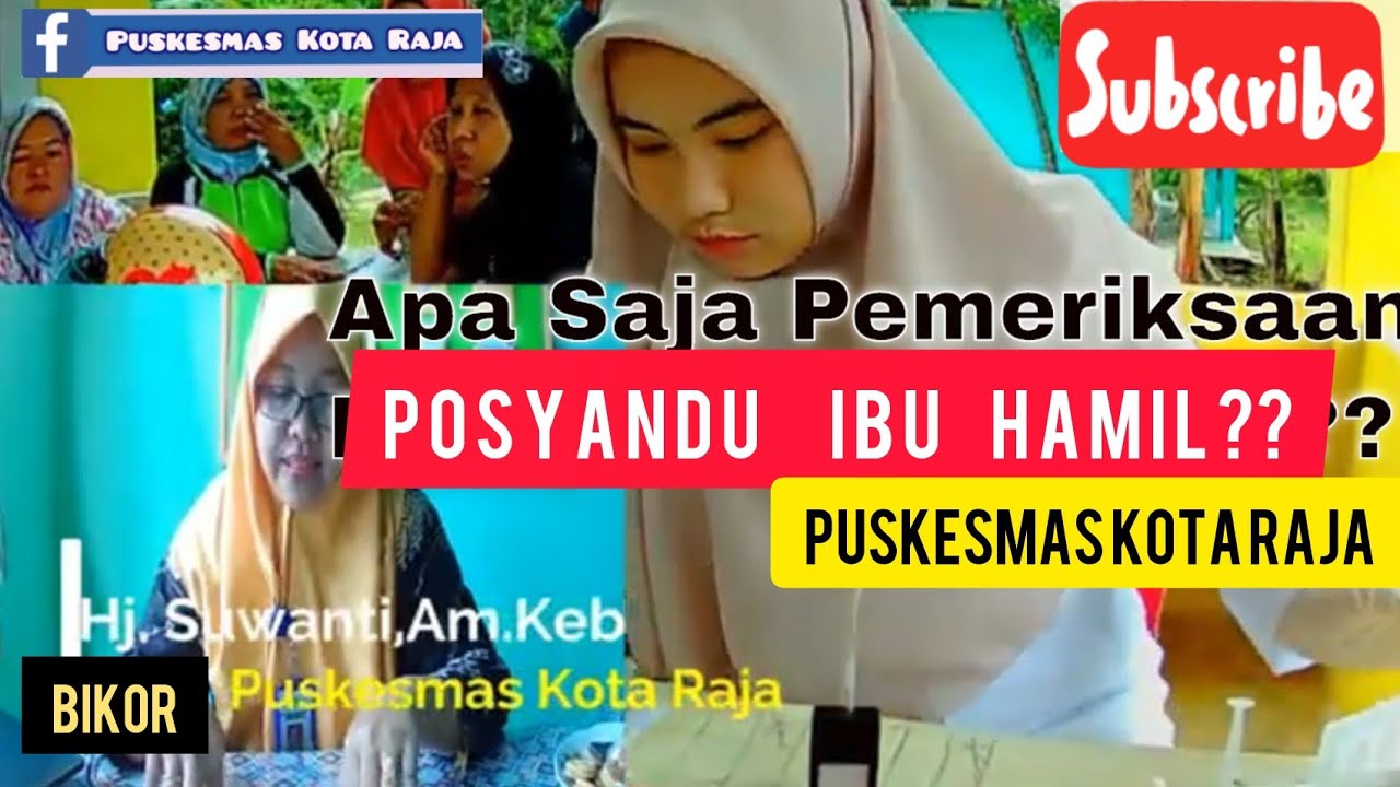 Posyandu Ibu Hamil di Puskesmas Tahun 2020 Apa itu