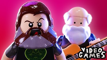 Tenacious D Video Games But In LEGO